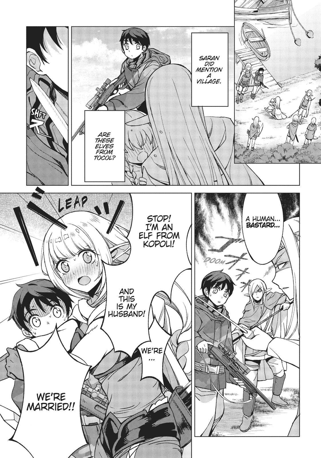 Read Hokkaidou no Gen'eki Hunter ga Isekai ni Hourikoma Rete Mita: Elf ...